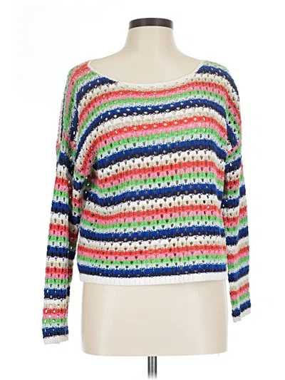 Pre-owned Eleven Six Pullover Sweater In White