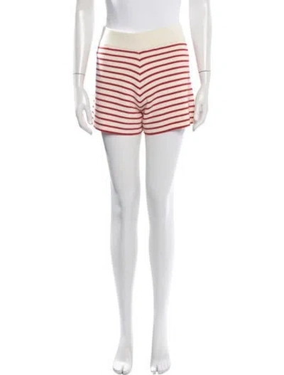 Pre-owned Eleven Six Striped Mini Shorts In Multicolor