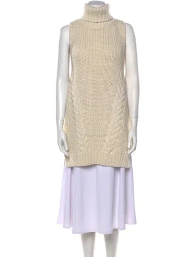 Pre-owned Eleven Six Turtleneck Sweater W/ Tags In White