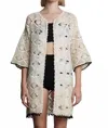 Eleven Six Violet Crochet Cover Up In Ivory In Neutral