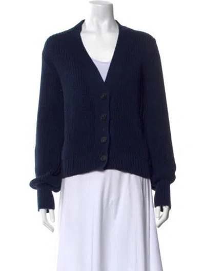 Pre-owned Eleven Six V-neck Sweater In Blue