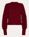 Eleven Six Camila Knit Bobble Stitch Sweater In Pink