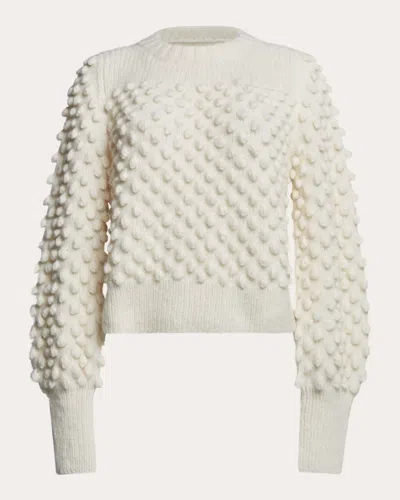 Eleven Six Women's Camila Textured Alpaca-blend Sweater In White