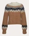 Eleven Six Women's Harper Fair-isle Alpaca-blend Sweater