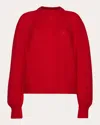 Eleven Six Women's Mila Ribbed Alpaca-blend Sweater In Red