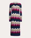 Eleven Six Women's Sofia Wool-blend Sweater Dress Wool/polyamide In Multi