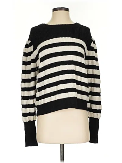 Pre-owned Eleven Six Wool Pullover Sweater In Black