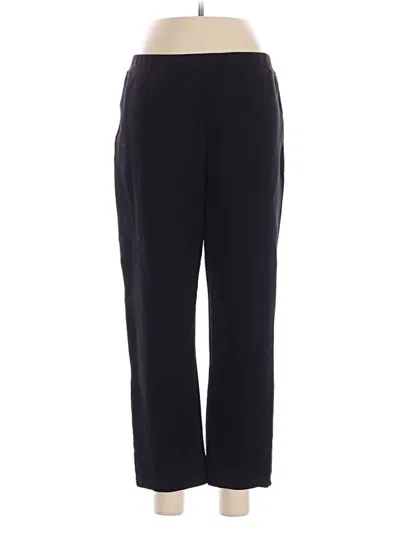 Pre-owned Eleven Stitch Design Track Pants In Black