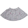 Elevenparis Eleven Paris Grey Barbie Phone All-over Print Skirt In Gray