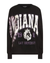 Elevenparis Eleven Paris Woman Sweatshirt Black Size S Cotton, Elastane In Black