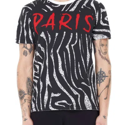 ELEVENPARIS KNIT ZEBRA AOP T-SHIRT