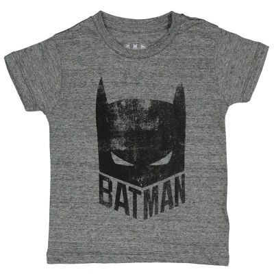 Elevenparis Kids' Little Eleven Paris Boys Grey Batman Graphic Tee In Gray