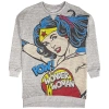 Elevenparis Little Eleven Paris Girls Grey Wonder Women Dress In Grey