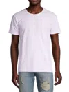 Elevenparis Men's Crackle Knit Tee In White