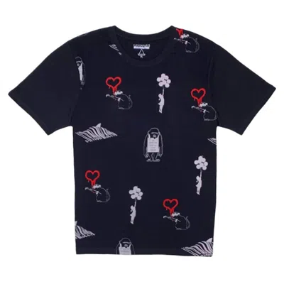 Elevenparis Men's Multi Graphic T-shirt In Black