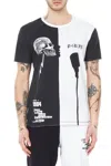 Elevenparis Paris Is Punk Knit Printed T-shirt In Black