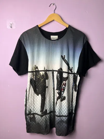 Pre-owned Elevenparis Venice Eleven Paris Fullprinted Tees In Black