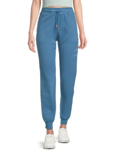 Elevenparis Women's Knit Joggers In Blue