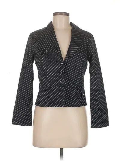 Pre-owned Elevenses Blazer Jacket In Black