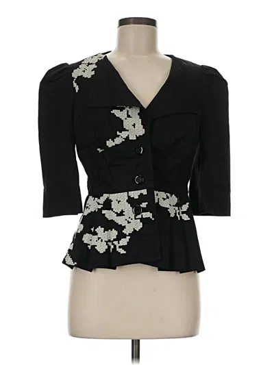 Pre-owned Elevenses Blazer Jacket In Black