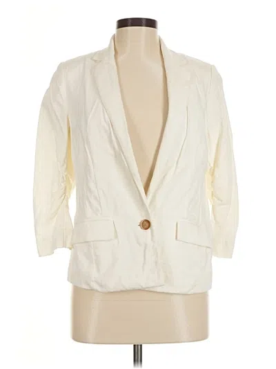 Pre-owned Elevenses Blazer Jacket In Ivory