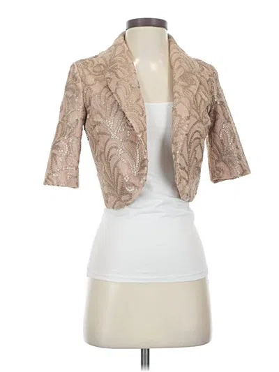 Pre-owned Elevenses Blazer Jacket In Tan