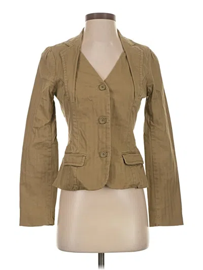 Pre-owned Elevenses Blazer Jacket In Tan