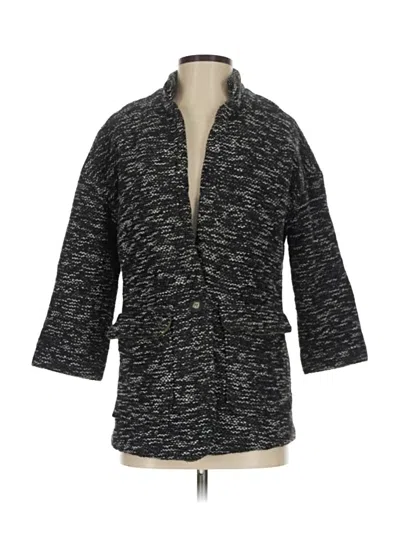 Pre-owned Elevenses Cardigan Sweater In Black