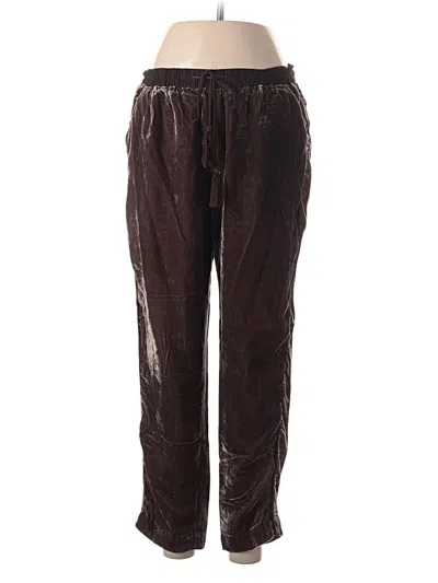 Pre-owned Elevenses Casual Pants In Brown