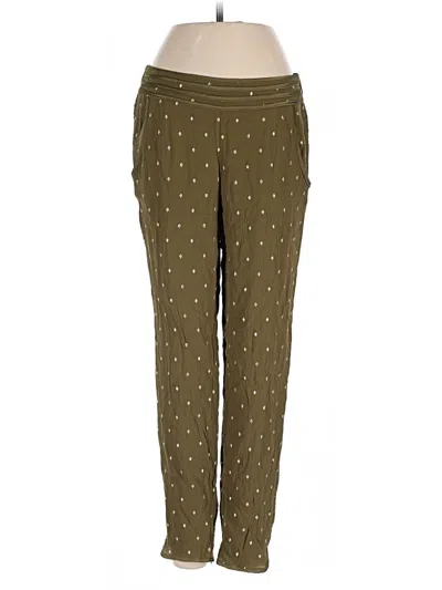 Pre-owned Elevenses Casual Pants In Gold