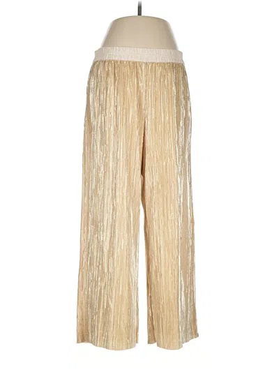 Pre-owned Elevenses Casual Pants In Gold
