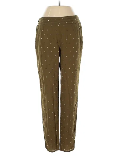 Pre-owned Elevenses Casual Pants In Green