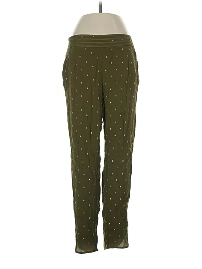 Pre-owned Elevenses Casual Pants In Green