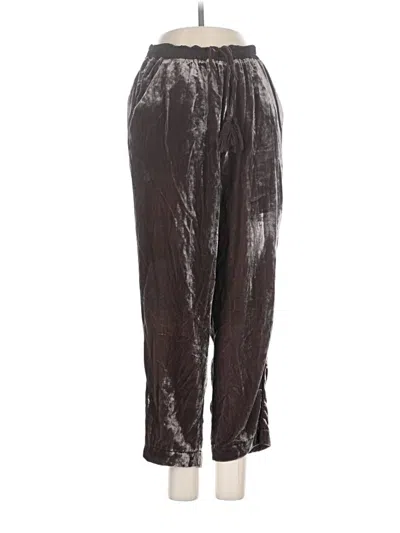 Pre-owned Elevenses Casual Pants In Silver
