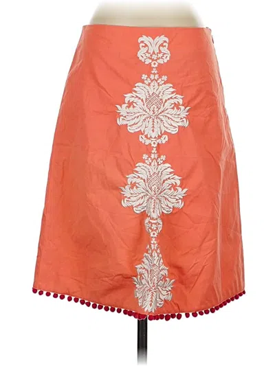 Pre-owned Elevenses Casual Skirt In Orange