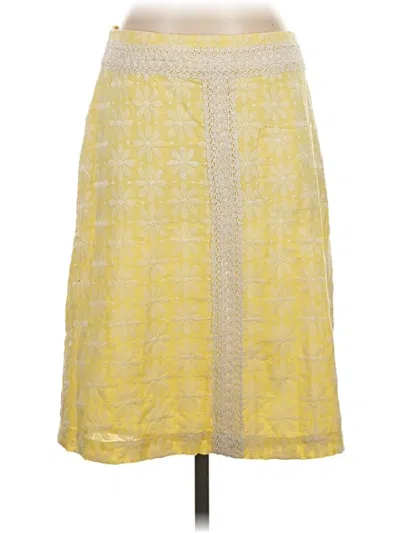 Pre-owned Elevenses Casual Skirt In Yellow