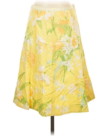 Pre-owned Elevenses Casual Skirt In Yellow