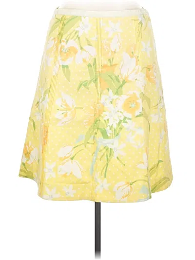 Pre-owned Elevenses Casual Skirt In Yellow