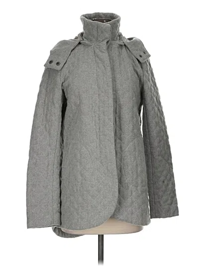 Pre-owned Elevenses Coat In Gray