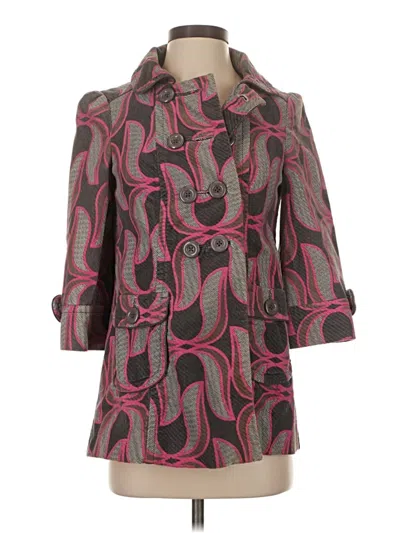 Pre-owned Elevenses Coat In Pink