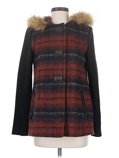 Pre-owned Elevenses Coat In Red