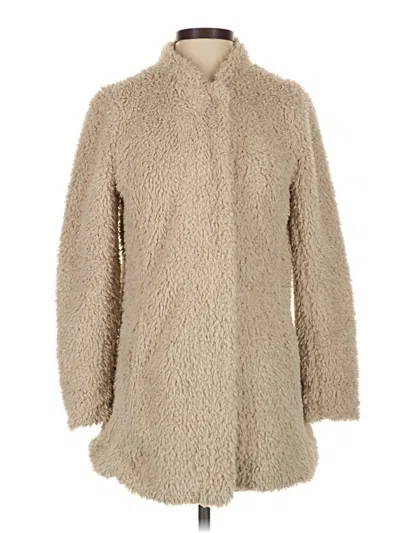 Pre-owned Elevenses Coat In Tan