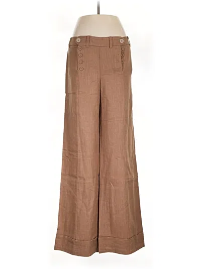Pre-owned Elevenses Dress Pants In Brown