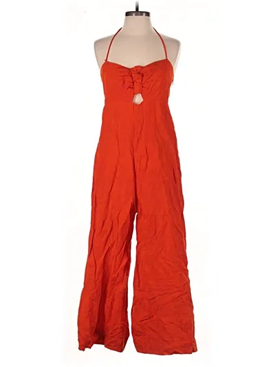 Pre-owned Elevenses Jumpsuit In Red