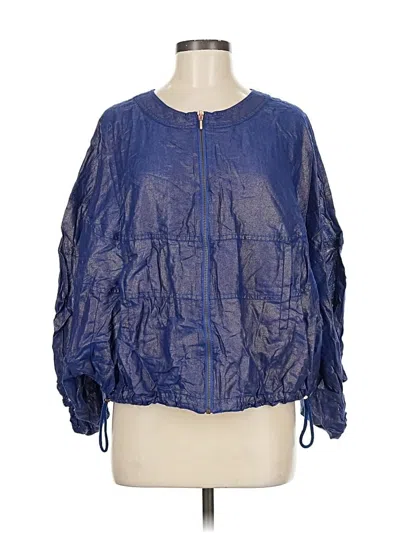 Pre-owned Elevenses Kimono In Blue