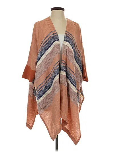 Pre-owned Elevenses Kimono In Brown