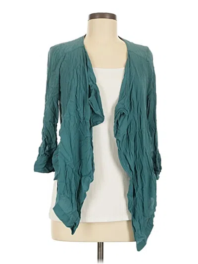 Pre-owned Elevenses Kimono In Teal