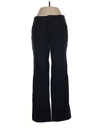 Pre-owned Elevenses Linen Pants In Black