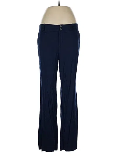 Pre-owned Elevenses Linen Pants In Blue