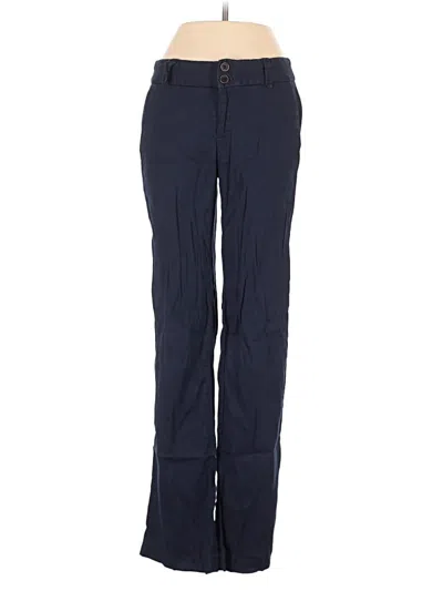 Pre-owned Elevenses Linen Pants In Blue